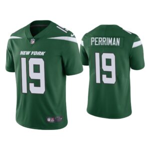 Men New York Jets Breshad Perriman Vapor Limited Green Jersey