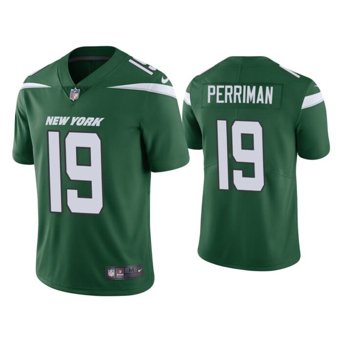 Men New York Jets Breshad Perriman Vapor Limited Green Jersey