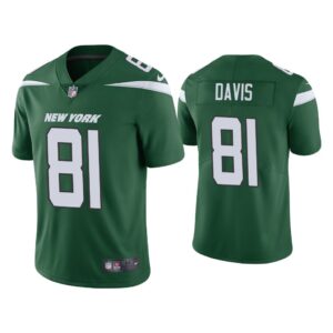 Men New York Jets Corey Davis Vapor Limited Green Jersey