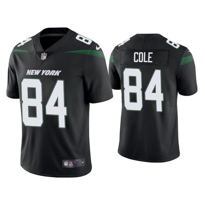 Men New York Jets Keelan Cole Vapor Limited Black Jersey