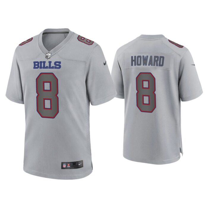 Men O.J. Howard Buffalo Bills Gray Atmosphere Fashion Game Jersey