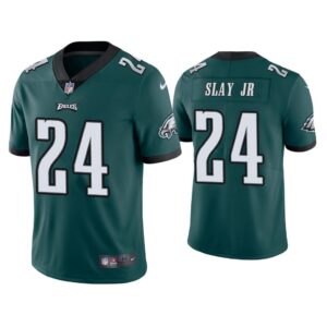 Men Philadelphia Eagles Darius Slay Vapor Limited Midnight Green Jersey