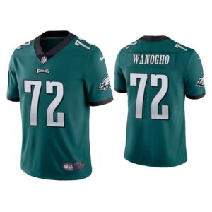 Men Philadelphia Eagles Prince Tega Wanogho Vapor Limited Green Jersey