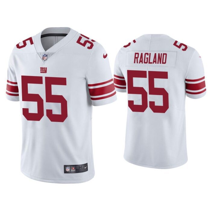 Men Reggie Ragland New York Giants White Vapor Limited Jersey