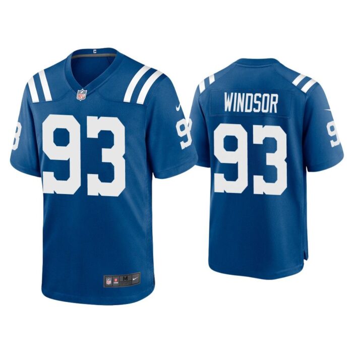 Men Robert Windsor Indianapolis Colts Royal Game Jersey