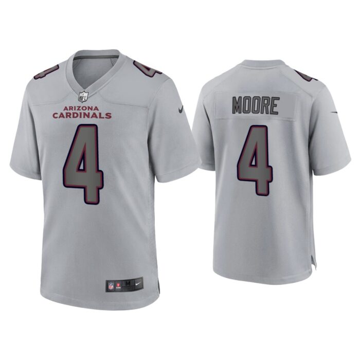 Men Rondale Moore Arizona Cardinals Gray Atmosphere Fashion Game Jersey