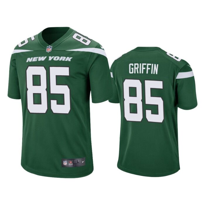 Men Ryan Griffin New York Jets Green Game Jersey