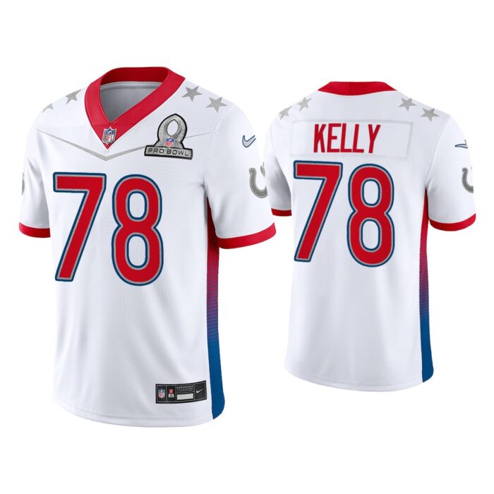 Men Ryan Kelly Indianapolis Colts 2022 AFC Pro Bowl White Game Jersey