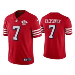 Men San Francisco 49ers Colin Kaepernick Vapor Limited Scarlet Jersey