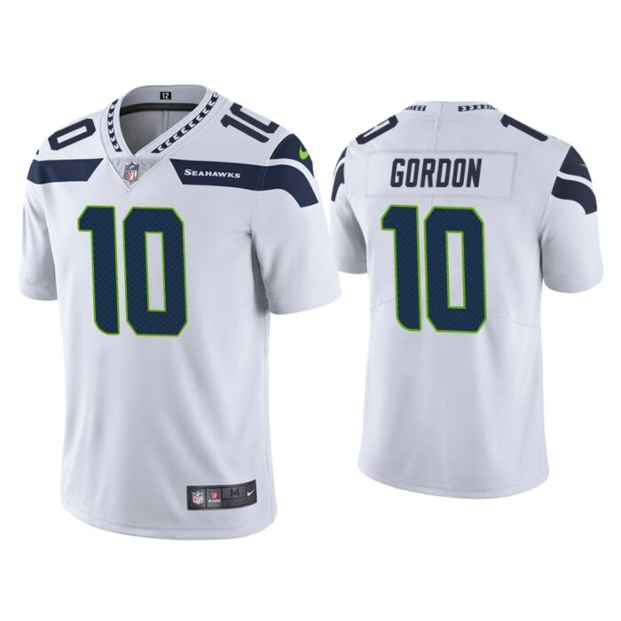 Men Seattle Seahawks Josh Gordon Vapor Limited White Jersey