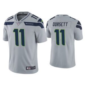 Men Seattle Seahawks Phillip Dorsett Vapor Limited Gray Jersey