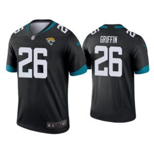 Men Shaquill Griffin Jacksonville Jaguars Black Legend Jersey