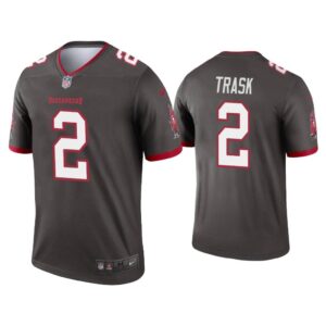 Men Tampa Bay Buccaneers Kyle Trask Tampa Bay Buccaneers Pewter Legend Jersey