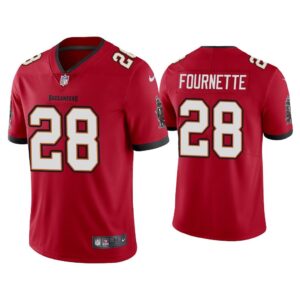 Men Tampa Bay Buccaneers Leonard Fournette Vapor Limited Red Jersey