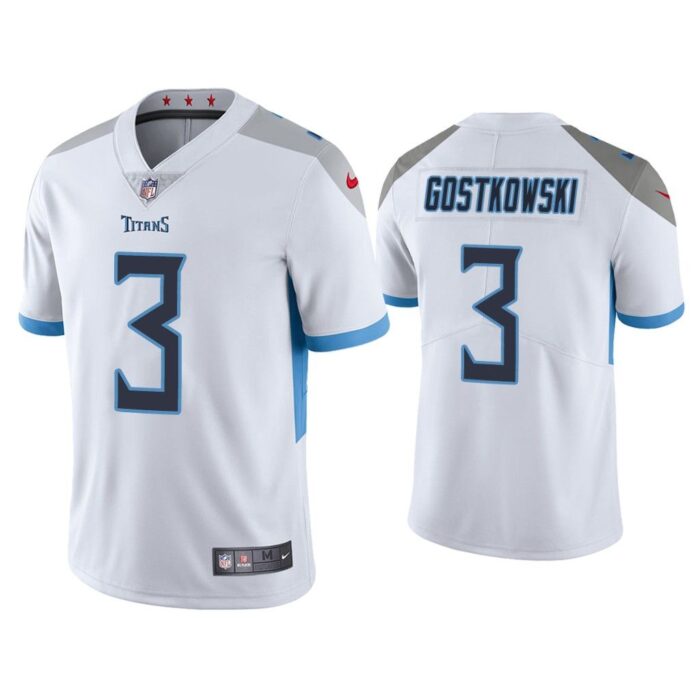 Men Tennessee Titans Stephen Gostkowski Vapor Limited White Jersey