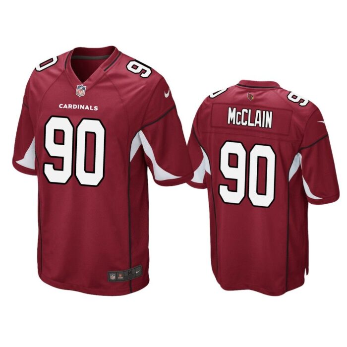 Men Terrell McClain Arizona Cardinals Cardinal Game Jersey