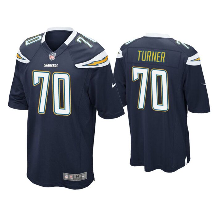 Men Trai Turner Los Angeles Chargers Navy Game Jersey