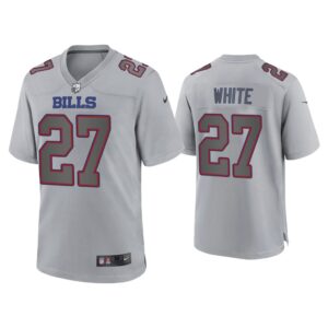 Men Tre'Davious White Buffalo Bills Gray Atmosphere Fashion Game Jersey