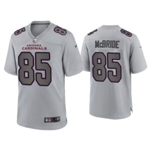 Men Trey McBride Arizona Cardinals Gray Atmosphere Fashion Game Jersey