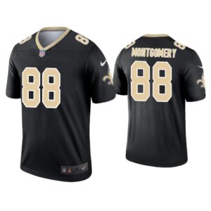 Men Ty Montgomery New Orleans Saints Black Legend Jersey