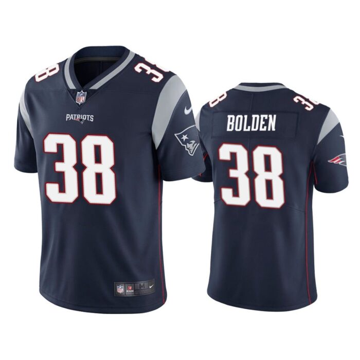 Men Vapor Untouchable Limited Brandon Bolden #38 New England Patriots Navy Jersey