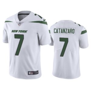 Men Vapor Untouchable Limited Chandler Catanzaro #7 New York Jets White Jersey