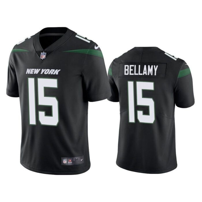 Men Vapor Untouchable Limited Josh Bellamy #15 New York Jets Black Jersey