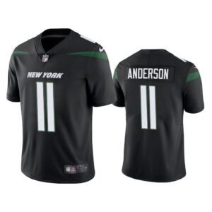 Men Vapor Untouchable Limited Robby Anderson #11 New York Jets Black Jersey