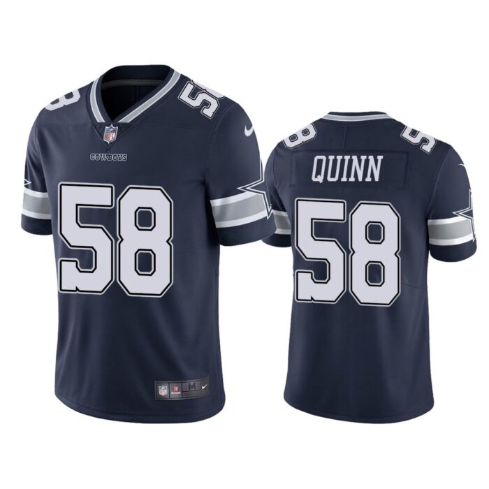 Men Vapor Untouchable Limited Robert Quinn #58 Dallas Cowboys Navy Jersey