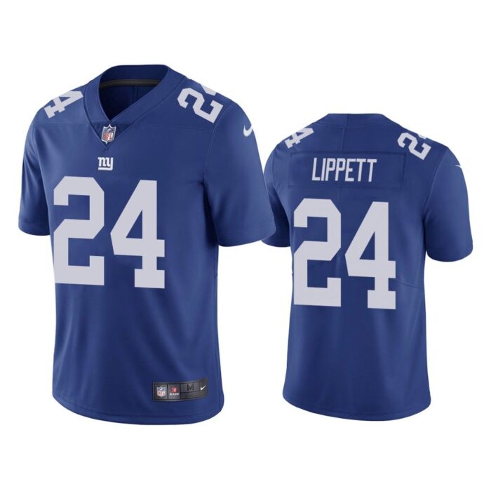 Men Vapor Untouchable Limited Tony Lippett #24 New York Giants Royal Jersey