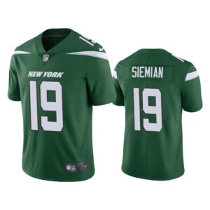 Men Vapor Untouchable Limited Trevor Siemian #19 New York Jets Green Jersey