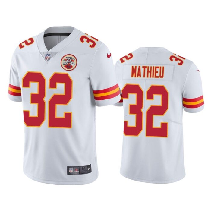 Men Vapor Untouchable Limited Tyrann Mathieu #32 Kansas City Chiefs White Jersey