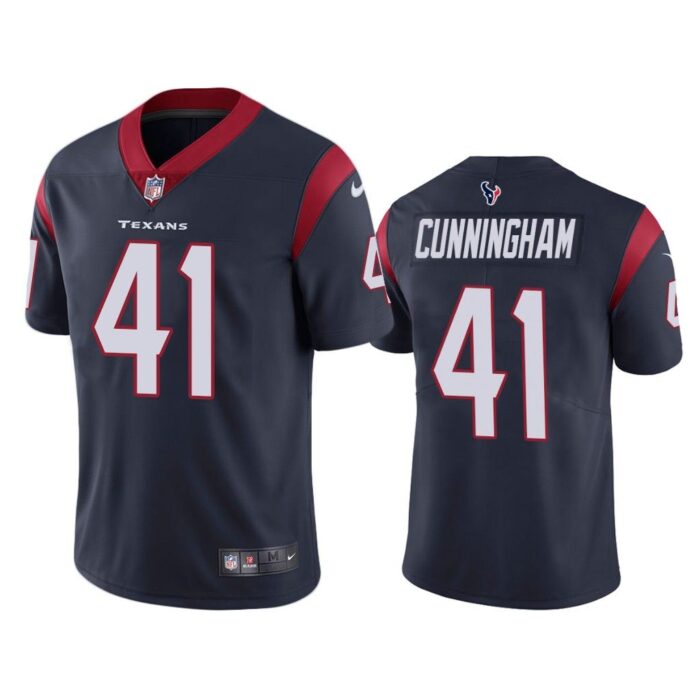 Men Vapor Untouchable Limited Zach Cunningham #41 Houston Texans Navy Jersey