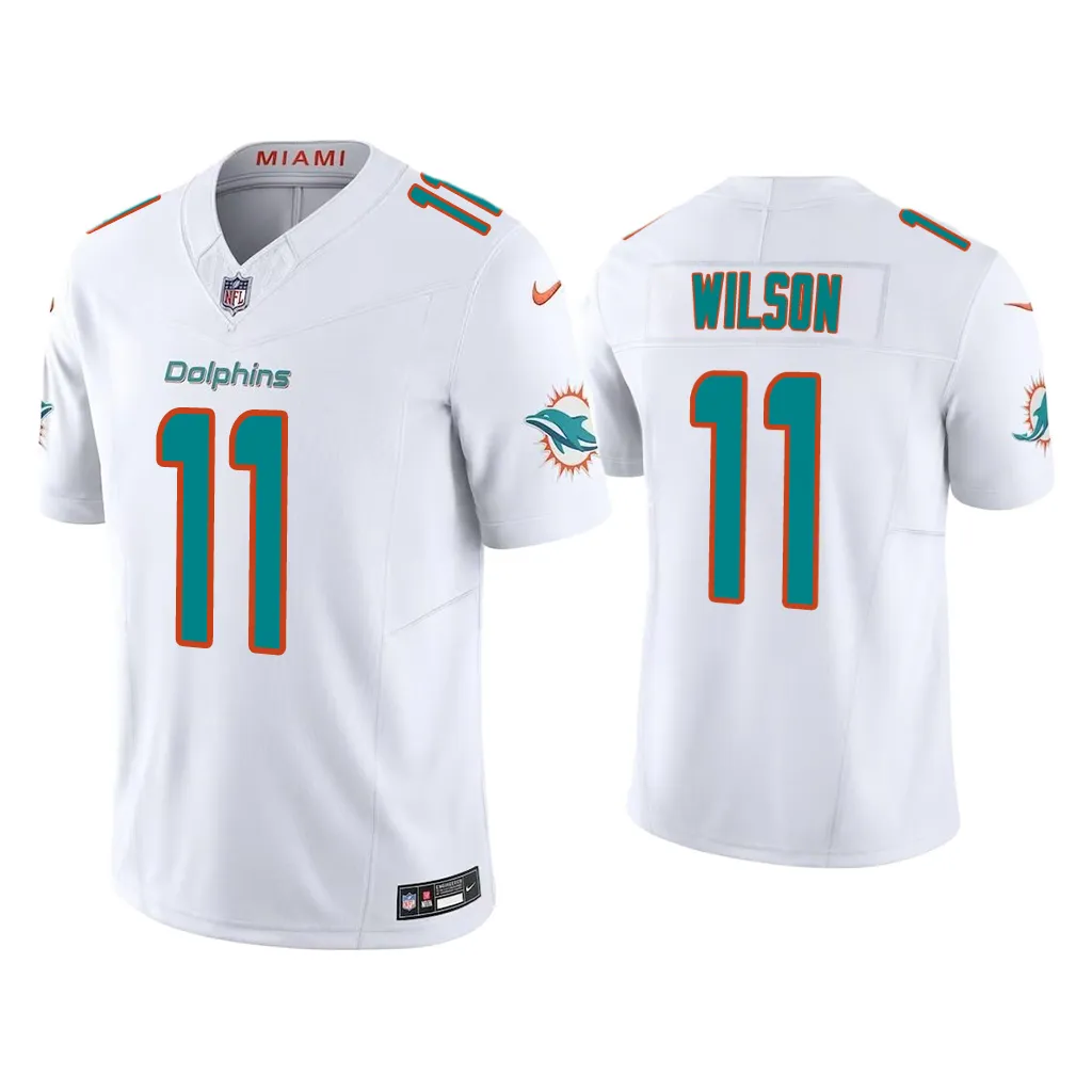 Miami Dolphins Cedrick Wilson Vapor F.U.S.E. Limited White Jersey