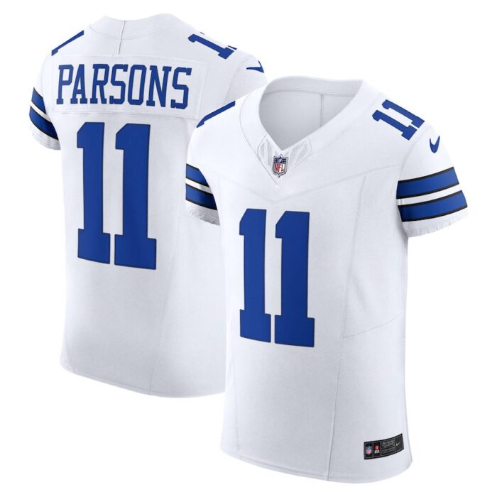 Micah Parsons Dallas Cowboys Vapor F.U.S.E. Elite Jersey - White