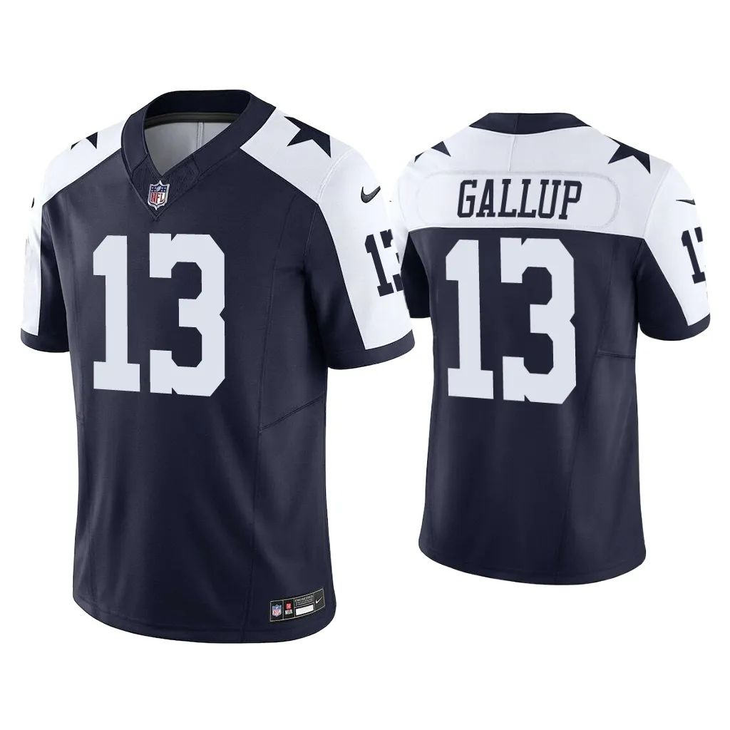 Michael Gallup Dallas Cowboys Navy Vapor F.U.S.E. Limited Jersey