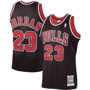 Michael Jordan Chicago Bulls 1995/96 Hardwood Classics Jersey - Black