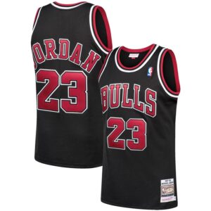 Michael Jordan Chicago Bulls 1997/98 Hardwood Classics Jersey - Black