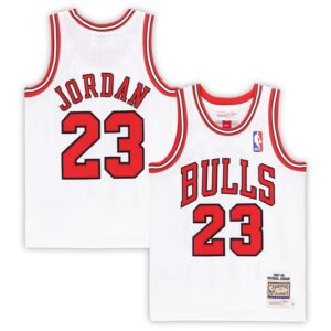 Michael Jordan Chicago Bulls Preschool 1997/98 Hardwood Classics Jersey - White