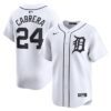 Miguel Cabrera Detroit Tigers Home Limited Player Jersey - White