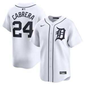 Miguel Cabrera Detroit Tigers Home Limited Player Jersey - White