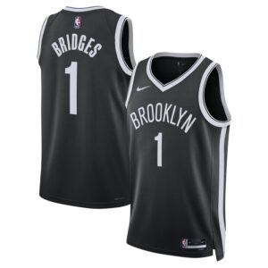 Mikal Bridges Brooklyn Nets Unisex Swingman Jersey - Icon Edition - Black