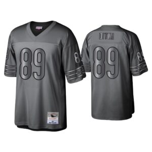 Mike Ditka Chicago Bears Charcoal 2001 Throwback Metal Legacy Jersey