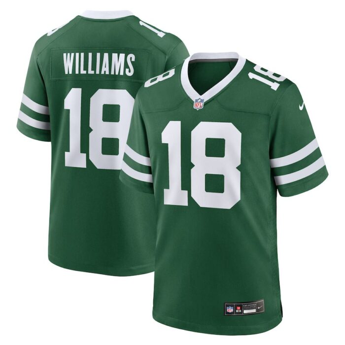 Mike Williams New York Jets Game Jersey - Legacy Green