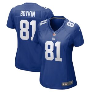 Miles Boykin New York Giants Women's Game Jersey - Royal