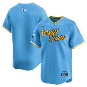 Milwaukee Brewers City Connect Limited Jersey - Powder Blue