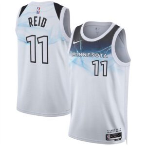 Minnesota Timberwolves #11 Naz Reid White 2024/25 City Edition Stitched Jersey