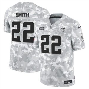 Minnesota Vikings #22 Harrison Smith Arctic Camo 2024 F.U.S.E. Salute to Service Limited Football Stitched Jersey