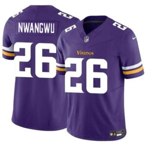 Minnesota Vikings #26 Kene Nwangwu Purple 2023 F.U.S.E. Vapor Untouchable Limited Stitched Jersey