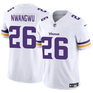 Minnesota Vikings #26 Kene Nwangwu White 2023 F.U.S.E. Vapor Untouchable Limited Stitched Jersey